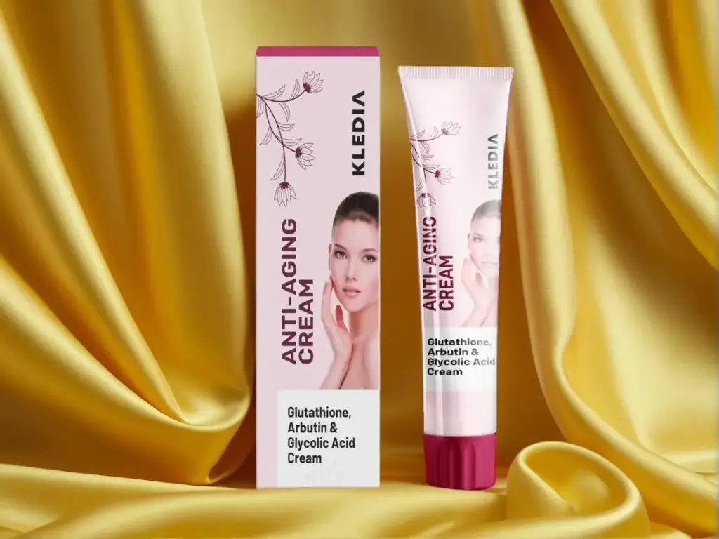 KLEDIA Anti Aging Glutathione, Arbutin, Glycolic Cream, 20g